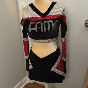 Fame Allstars Cheerleading uniform